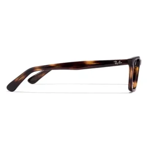 Rayban Brown Rectangle Full Rim Eyeglasses - Image 4