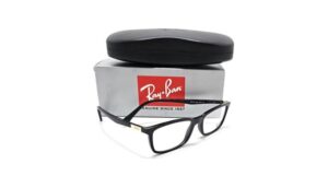 Rayban RB7127II 8239 53 Black Rectangle Full Rim Eyeglasses - Image 4